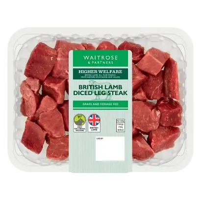 British Lamb Diced Leg Steak