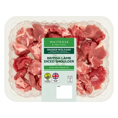 British Lamb Diced Shoulder