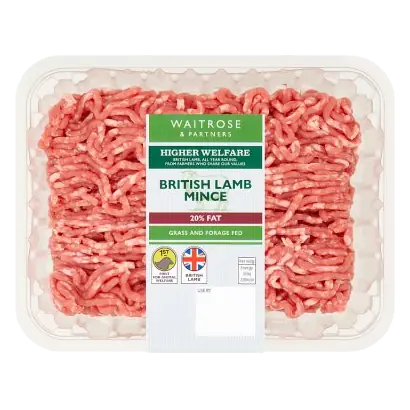 British Lamb Mince 20% Fat
