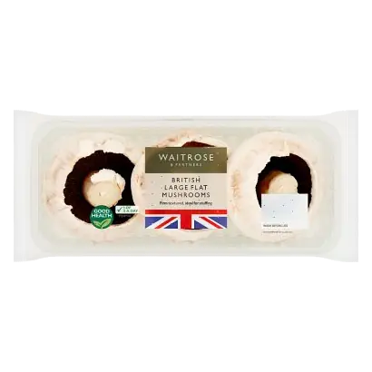 British Large Flat Mushrooms