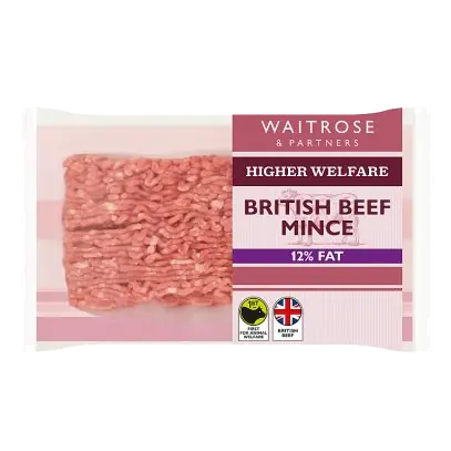 British Native Breed Beef Mince 12% Fat