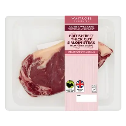 British Native Breed Thick Cut Sirloin Steak