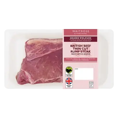 British Native Breed Thin Cut Rump Steak