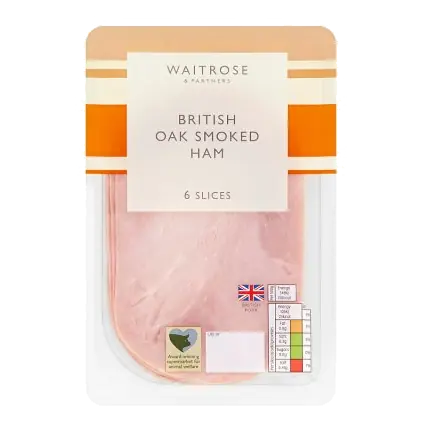 British Oak Smoked Ham 6 Slices