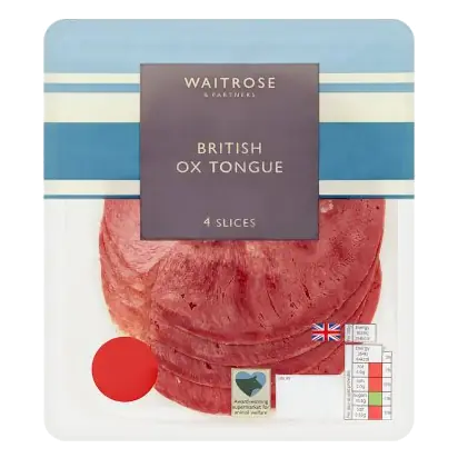 British Ox Tongue 4 Slices
