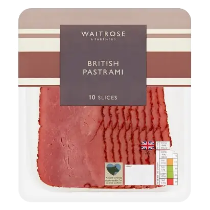 British Pastrami 10 Slices