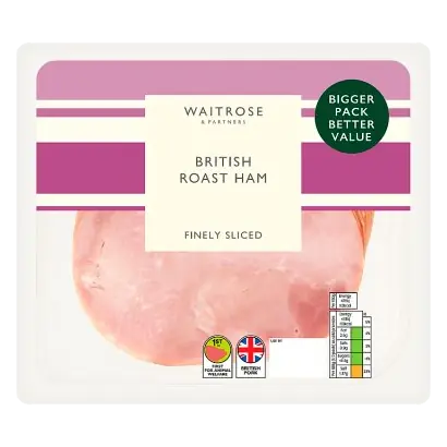 British Roast Ham Finely Sliced