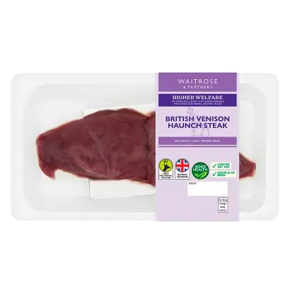British Venison Haunch Steak
