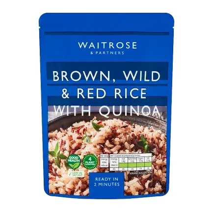Brown, Wild & Red Rice with Quinoa