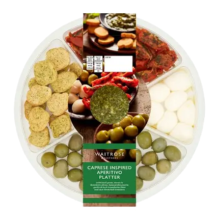 Caprese Inspired Aperitivo Platter