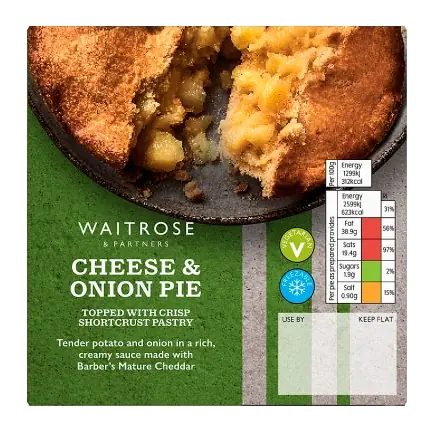 Cheese & Onion Pie