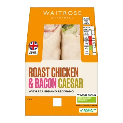 Chicken & Bacon Caesar Wrap