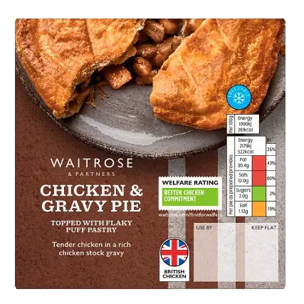 Chicken & Gravy Pie