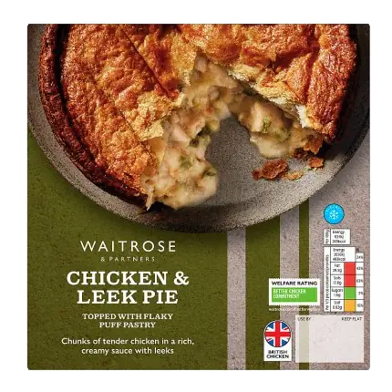 Chicken & Leek Pie