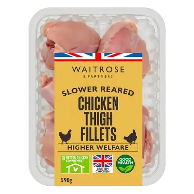 Chicken Thigh Fillets, Skinless & Boneless