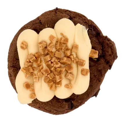 Chocolate & Caramel Loaded Cookie