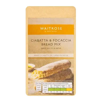 Ciabatta & Focaccia Bread Mix