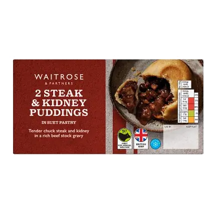 Classic Steak & Kidney Puddings