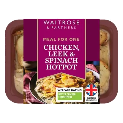 Classics Chicken, Leek & Spinach Hotpot for 1