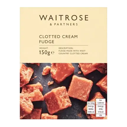 Clotted Cream Fudge