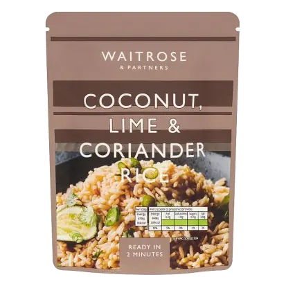 Coconut, Lime & Coriander Rice