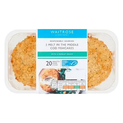 Cod & Parsley Sauce Fishcakes