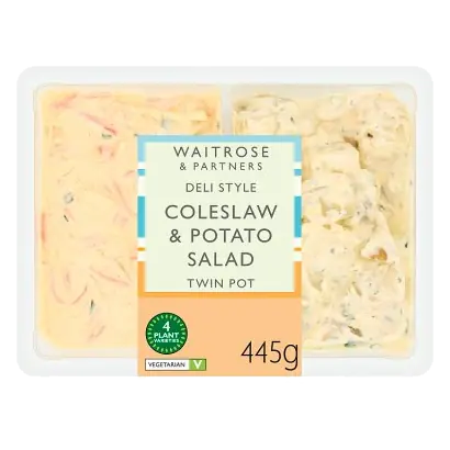 Coleslaw & Potato Salad Twin Pot