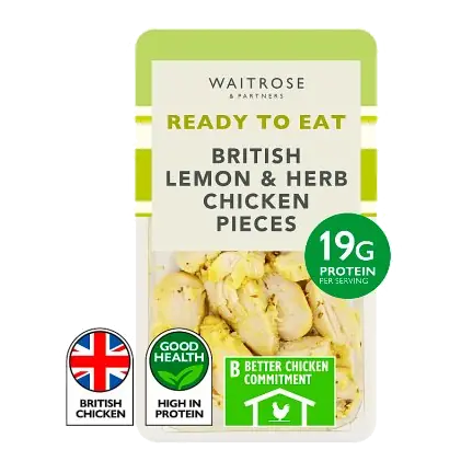 Cooked Lemon & Herb Chicken Pieces