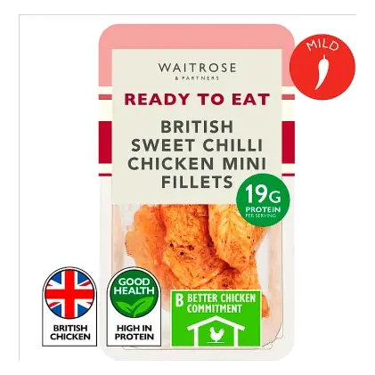 Cooked Sweet Chilli Chicken Mini Fillets
