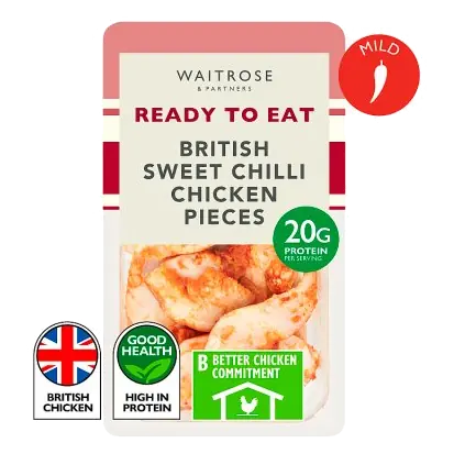 Cooked Sweet Chilli Chicken Pieces
