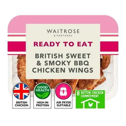 Cooked Sweet & Smoky Chicken Wings