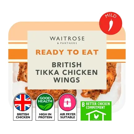Cooked Tikka Chicken Wings
