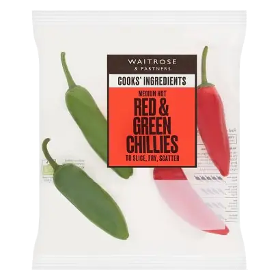 Cooks' Ingredients Red & Green Chillies
