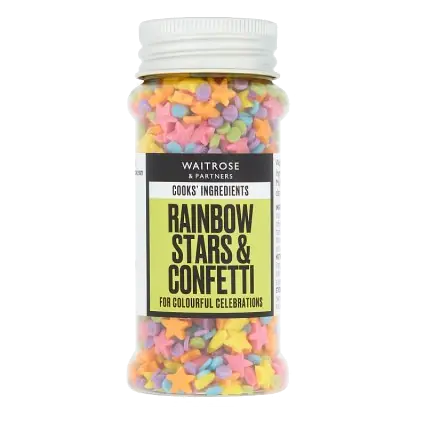 Cooks' Ingredients Stars and Confetti