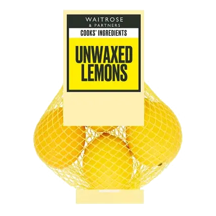 Cooks' Ingredients Unwaxed Lemons
