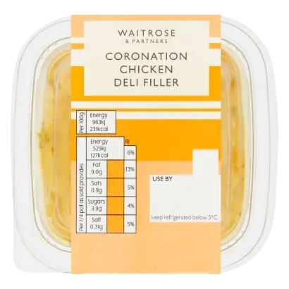 Coronation Chicken Deli Filler