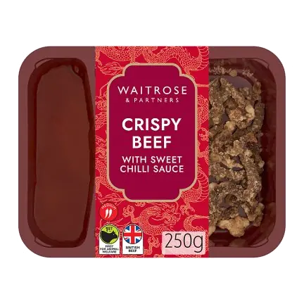 Crispy Beef With Sweet Chilli Sauce