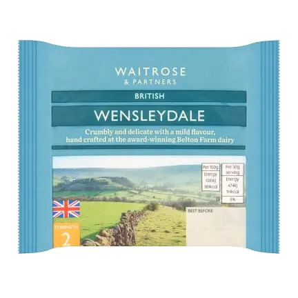 Crumbly Belton Wensleydale Cheese Strength 2