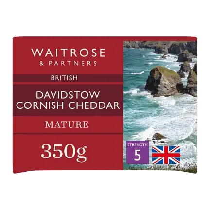 Davidstow Cornish Mature Cheddar Cheese Strength 5