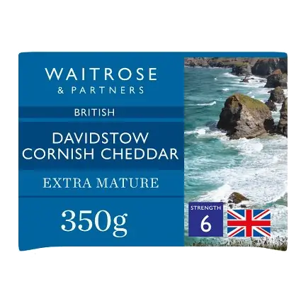 Davidstow Cornish Mature Cheddar Cheese Strength 6
