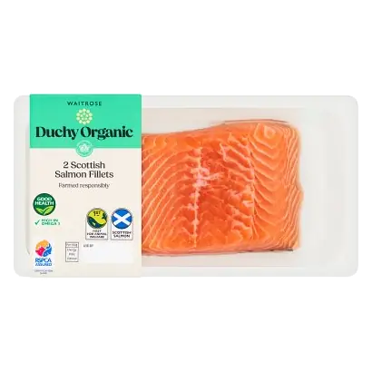 Duchy Organic 2 Scottish Salmon Fillets