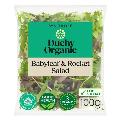 Duchy Organic Babyleaf & Rocket Salad