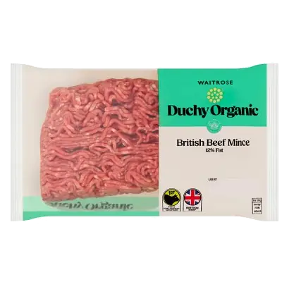 Duchy Organic British Beef Mince 12% Fat