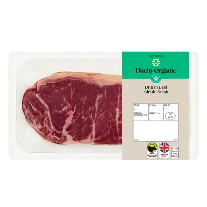 Duchy Organic British Beef Sirloin Steak