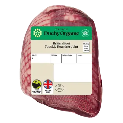 Duchy Organic British Beef Topside Joint