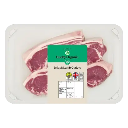 Duchy Organic British Lamb Cutlets