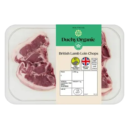Duchy Organic British Lamb Loin Chops