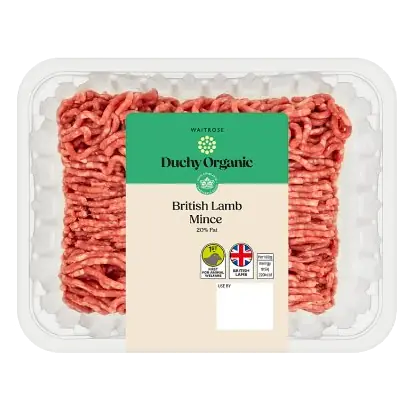 Duchy Organic British Lamb Mince 20% Fat