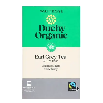 Duchy Organic Earl Grey Tea 50 Tea Bags