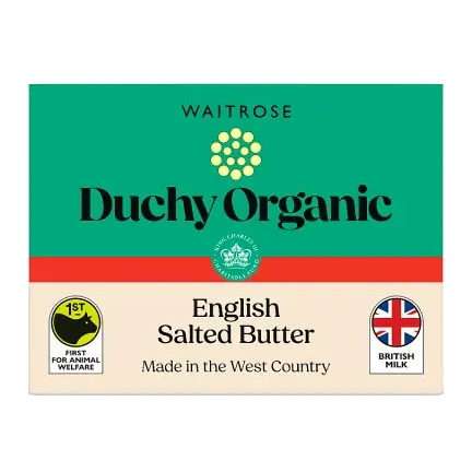 Duchy Organic English Salted Butter